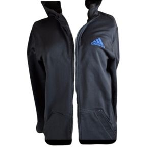 Adidas Trefoil Softshell Jacket Blue Hoodie